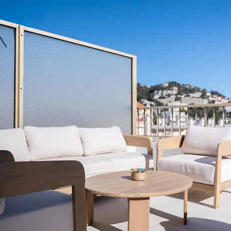 Lägenhet Terrasse Vue - 2br - Parking - Croisette 50m Cannes